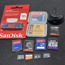 Lote de (13) tarjetas de memoria Micro SD 64 GB 32 GB 16 GB SanDisk Flash Drive cámara segunda mano  Embacar hacia Argentina