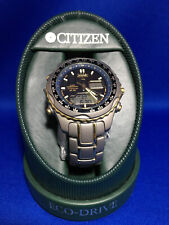 Reloj vintage Citizen JR0006-51E cuarzo con accionamiento ecológico titanio (¡dueño original!), usado segunda mano  Embacar hacia Argentina