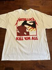 Camisa Metallica Kill ‘Em All branca XXL comprar usado  Enviando para Brazil