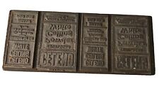 Old printers block for sale  Shipping to Ireland