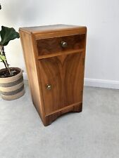 Used, Art Deco Walnut Veneer Bedside Cabinet for sale  Shipping to South Africa