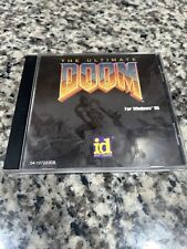 CD-Rom The Ultimate Doom PC videogame Windows 95 1995, usado comprar usado  Enviando para Brazil