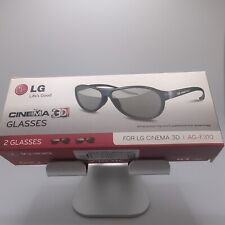 Juego en caja de 2 gafas originales AG-F310 cine 3D LG LCD TV cine segunda mano  Embacar hacia Argentina