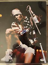 Foto Guns N Roses assinada por Axl Rose 11x14 PSA autenticada comprar usado  Enviando para Brazil
