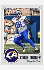 Cartão de futebol americano Kobie Turner Los Angeles Rams!, usado comprar usado  Enviando para Brazil