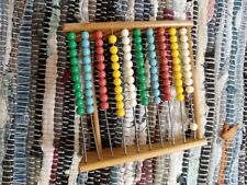 Vintage abacus wooden for sale  PONTYPRIDD