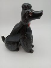 Black ceramic poodle for sale  Douglass