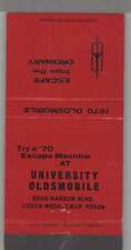 Matchbook cover 1970 for sale  Raymond