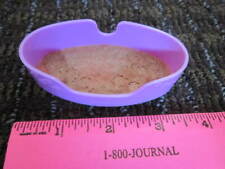 Small TOY Play Litter Box with Mounds and Pawprints! Dollhouse Plastic 3.5" for sale  Shipping to South Africa