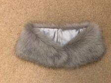 grey fur stole for sale  LEATHERHEAD