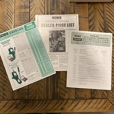 Vintage 1973 RCBS Reloading Equipment Condensed Catalog W/Dealer Price List, used for sale  Shipping to South Africa