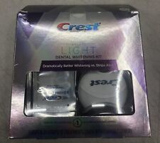 Used, Crest 3d White Whitestrips With Light Teeth Whitening Strips -10 pieces - READ for sale  Shipping to South Africa