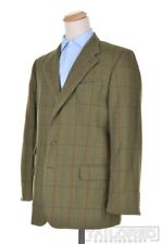 Blazer PAKEMAN CATTO & CARTER verde xadrez lã de tweed jaqueta casaco esportivo - 46 R comprar usado  Enviando para Brazil