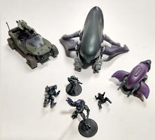 HALO Micro Ops Lot Warthog Ghost Banshee Figures Elite McFarlane loose NM for sale  Shipping to South Africa
