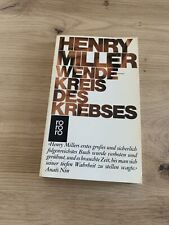 Henry miller wendekreis gebraucht kaufen  Berlin