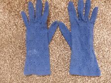 navy lace gloves for sale  RIPLEY