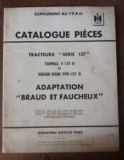 Fvv137d catalogue cormick d'occasion  France