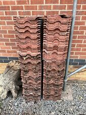 REDLAND 50 DOUBLE ROMAN ROOF TILES RED AROUND 100 *THIS LISTING IS FOR THEM ALL* for sale  ROTHERHAM