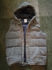 Vintage Adidas David Beckham 100% wool sleeveless hoodie size L Harris Tweed na sprzedaż  PL