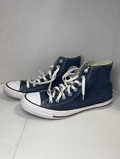 Converse Chuck Taylor All Star Hi Navy Blue White Sneakers M9622 Men Size 9.5 for sale  Shipping to South Africa