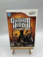 Guitar Hero 3 III Legends of Rock Nintendo Wii en caja completa segunda mano  Embacar hacia Argentina