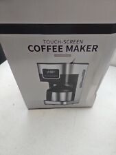 Cafeteira programável com jarra térmica de 10 xícaras, café gotejamento tela sensível ao toque M, usado comprar usado  Enviando para Brazil