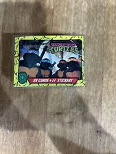 Juego completo de tarjetas coleccionables de las Tortugas Ninja de Teenage Mutant (88 con pegatinas 1989 TMNT, usado segunda mano  Embacar hacia Argentina