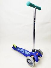 Micro Mini Scooter Blue Green Kids Teenager Child Refurbished Used for sale  Shipping to South Africa