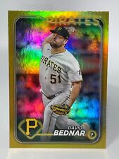 2024 Topps Series 1 DAVID BEDNAR Pittsburgh Pirates #143 Gold Foil ~QTY~ for sale  Shipping to South Africa