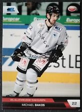 069 Michael Bakos LED All Stars 2008 Team Europe Ice Hockey, used for sale  Shipping to South Africa