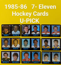 Cartões de crédito de hóquei 1985-86 7-ELEVEN 7-11 NHL U-PICK 1-25 comprar usado  Enviando para Brazil