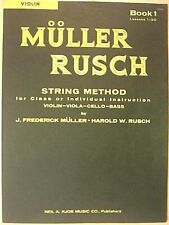 Usado, Método de cuerda Muller-Rusch para clase o instrucción individual - violín - bo... segunda mano  Embacar hacia Argentina