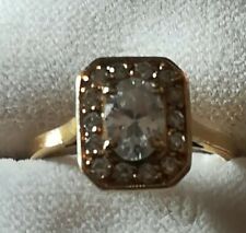 Bague saphir blanc d'occasion  Château-d'Olonne