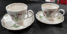 Used, Noritake Royal Orchard Cup and Saucer Sets Japan Primachina 2 Sets for sale  Shipping to South Africa