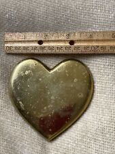 Brass heart paperweight for sale  Greenville
