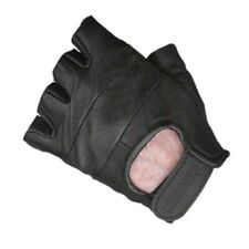 Leather fingerless gloves for sale  UK