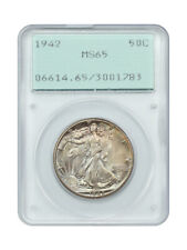 1942 50C PCGS MS65 (OGH Rattler) for sale  Shipping to South Africa