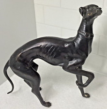 Bronze greyhound dog for sale  Shipping to Ireland