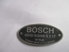 Typenschild schild bosch gebraucht kaufen  Goch