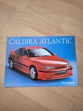 Opel Calibra Irmscher "Atlantic" brochure sheet Opel, used for sale  Shipping to South Africa