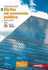 Diritto economia politica. usato  Italia