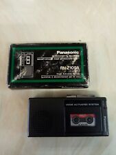 Panasonic microcassette record usato  Roccadaspide