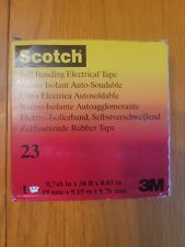 3M Scotch 23 Rubber Self Bonding Electrical Tape 19mm x 9.15m x 0.76mm for sale  Shipping to South Africa