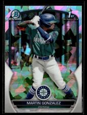 2023 BOWMAN CHROME ATOMIC 1ST PROSPECT MARTIN GONZALEZ MARINERS, usado comprar usado  Enviando para Brazil