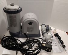 Above Ground Pool Pump Intex Krystal Clear 635T & Valves 1500 GPH  Lot for sale  Shipping to South Africa