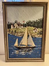 1970 framed needlepoint for sale  Lake Oswego