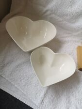 Debenhams white heart for sale  LANCASTER