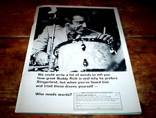 Buddy rich 1972 for sale  New Britain