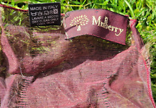 Mulberry seta silk for sale  BOURNEMOUTH