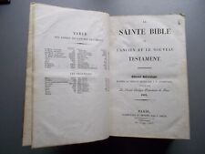 Bible protestante ancienne d'occasion  Baugy